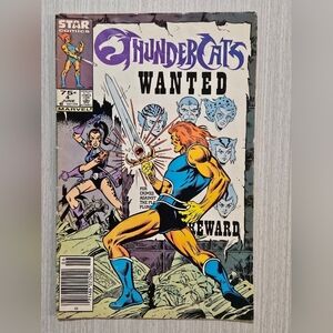 Star Comics THUNDERCATS Wanted Vol 1 #4 Marvel Comic Book 1986